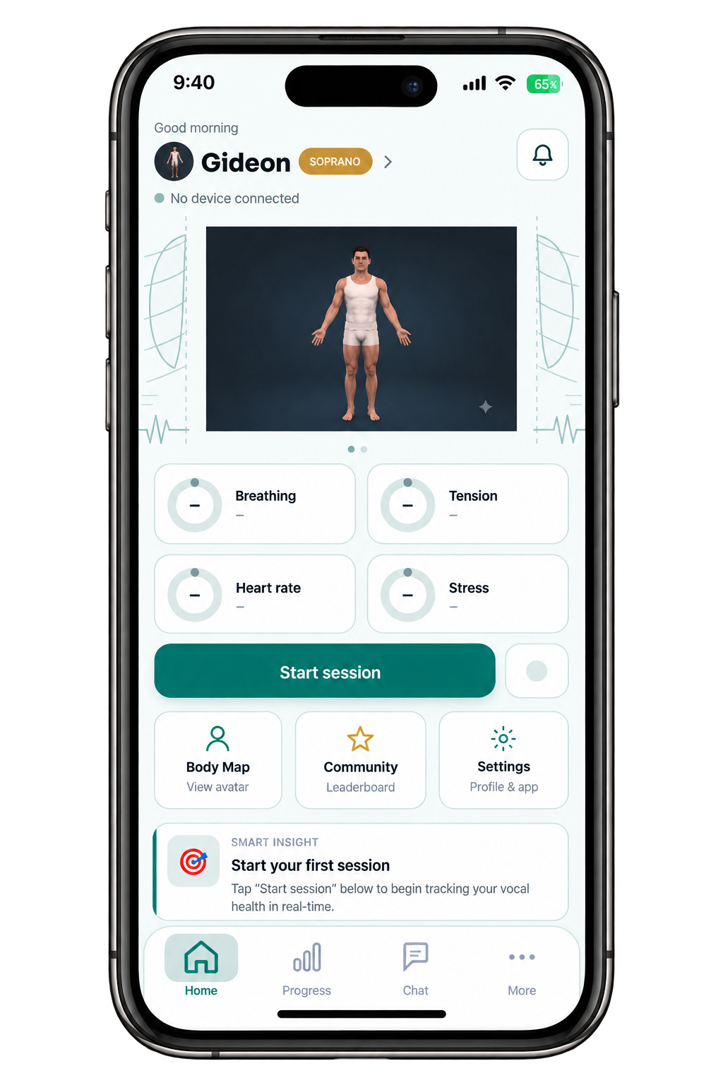 GPWT Health Tracker iOS app